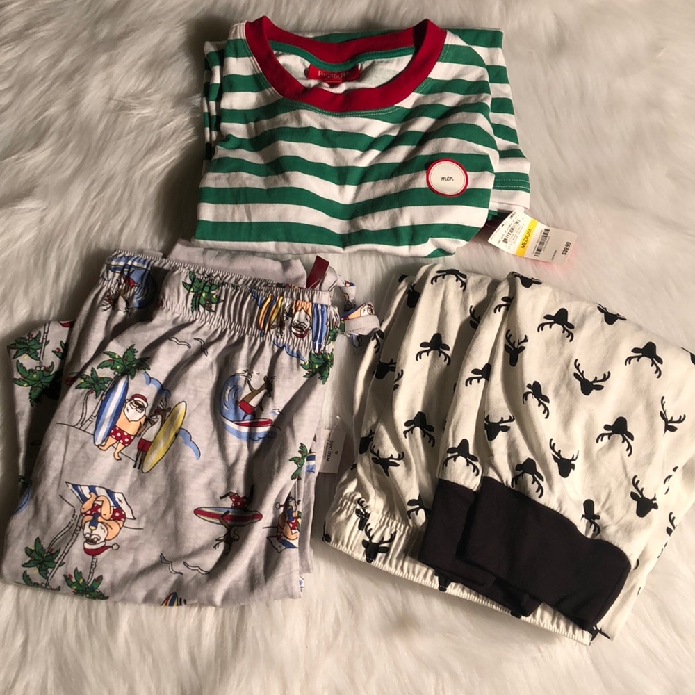Macy’s family pjs men’s lot NWT
